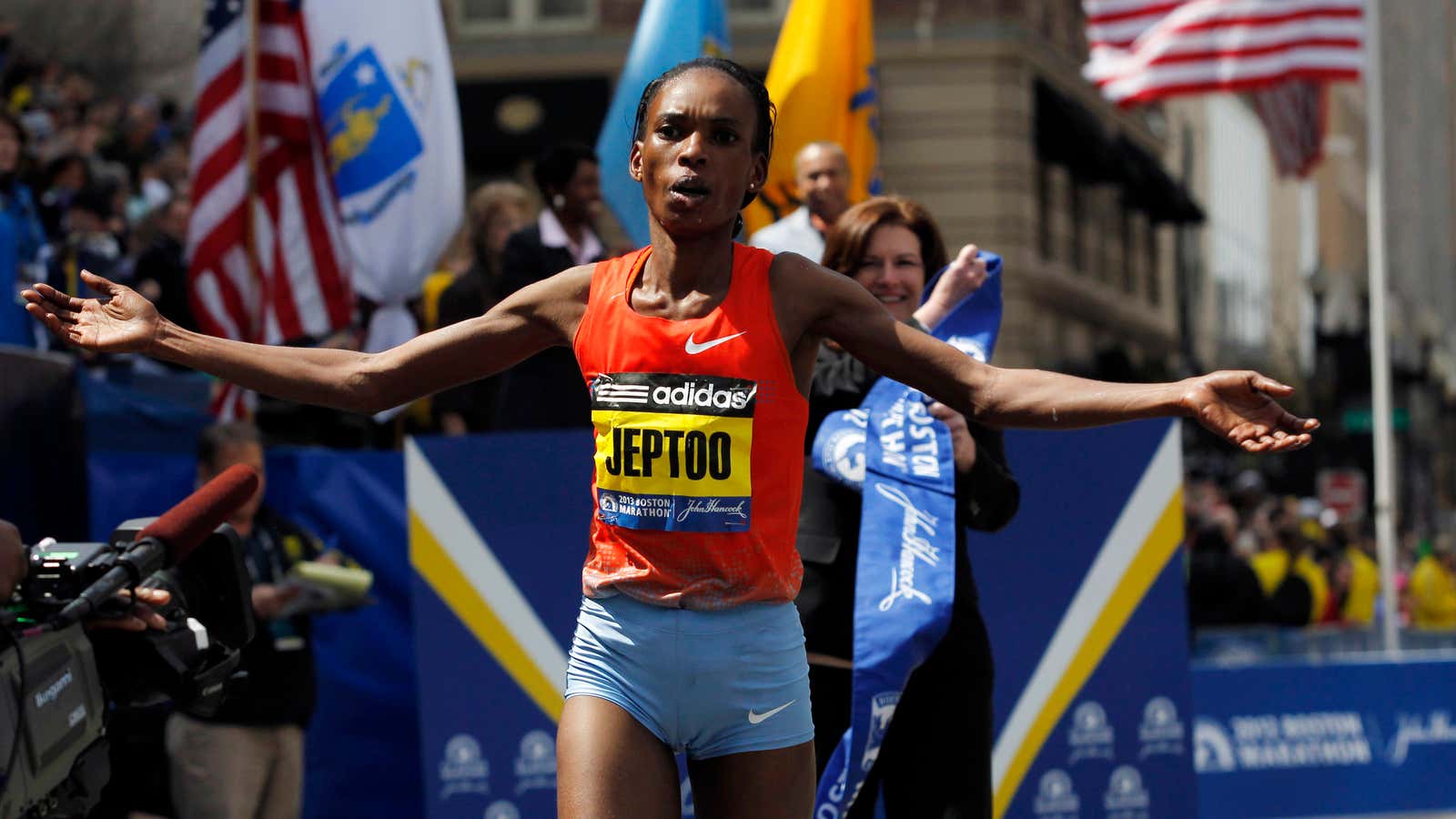Kenya’s Rita Jeptoo the three time Boston marathon winner has been banned for using banned substances.