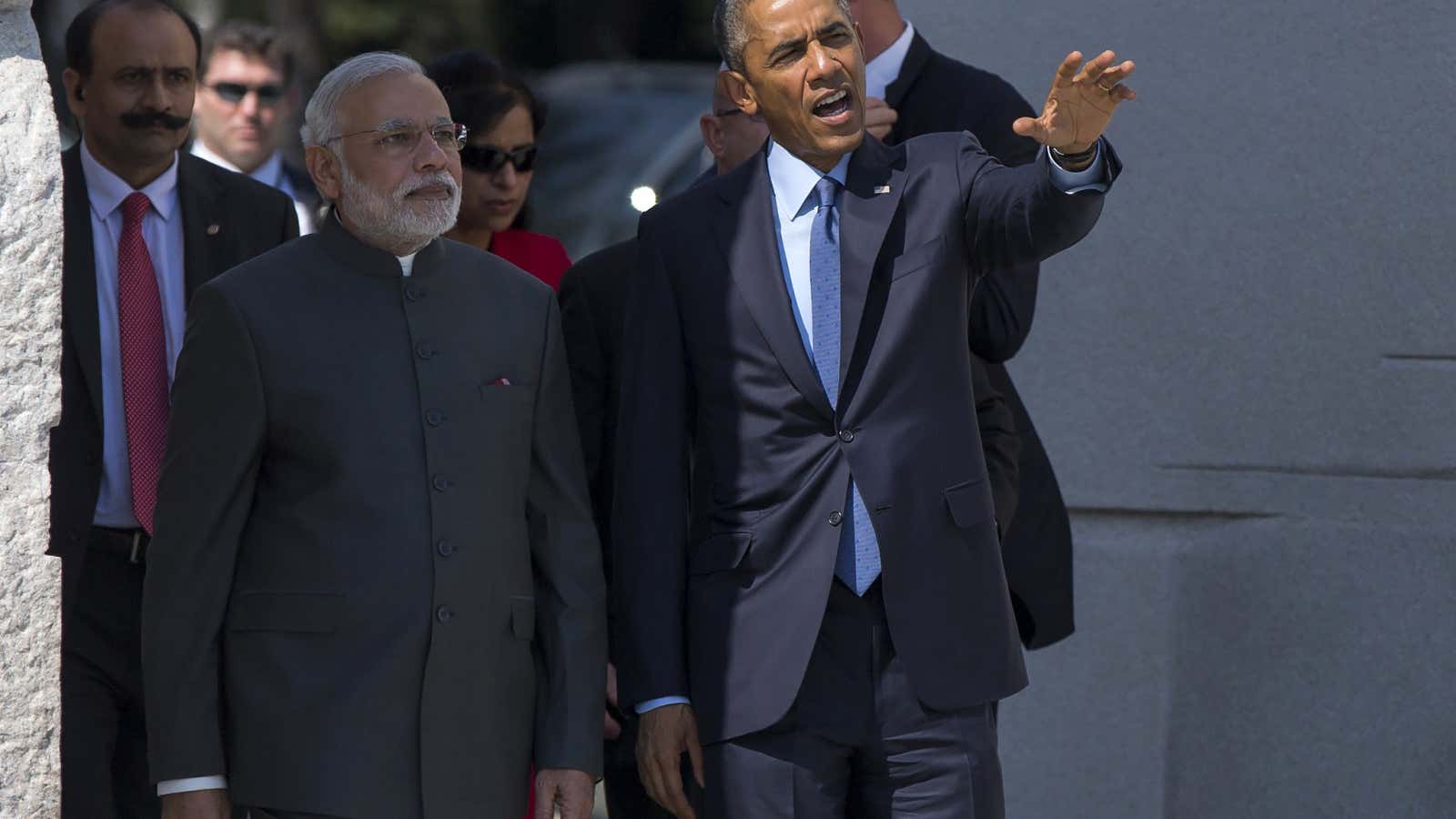 Nearly four months after Modi visited the US, Obama will be India’s guest.