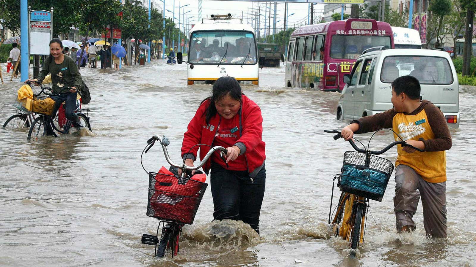 China, India, and the US have cities with the most exposed assets to coastal flooding, now and in the future.