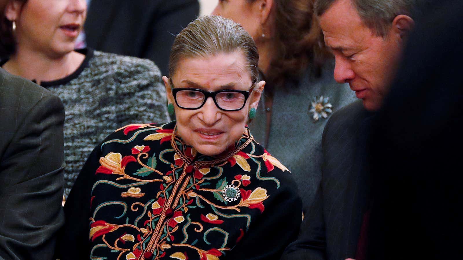 It’s probably best not to underestimate the will of Ruth Bader Ginsburg.