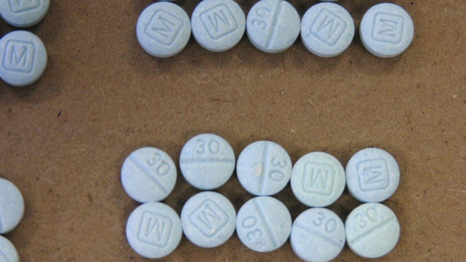 Fentanyl disguised in pill form.
