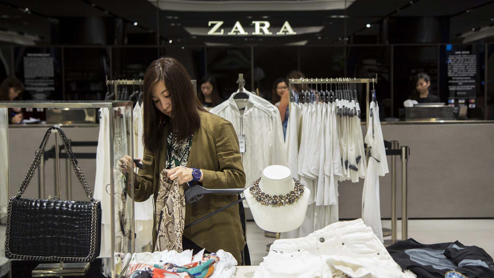Is Zara fearful of blowback over a statement on Xinjiang?
