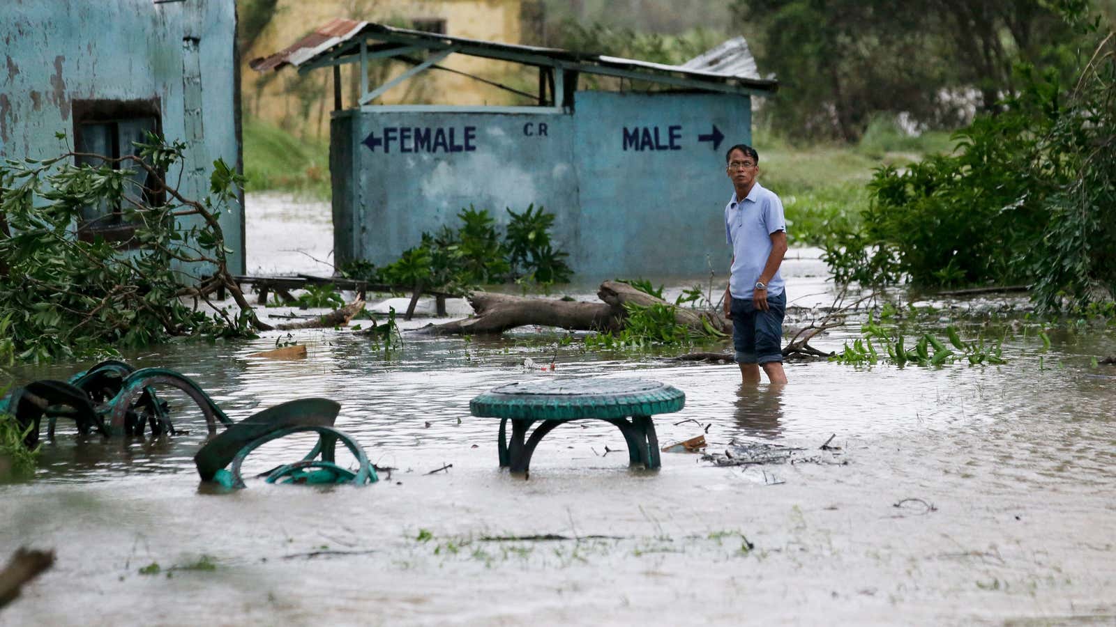 In Typhoon Mangkhut’s wake in the northern Philippines.