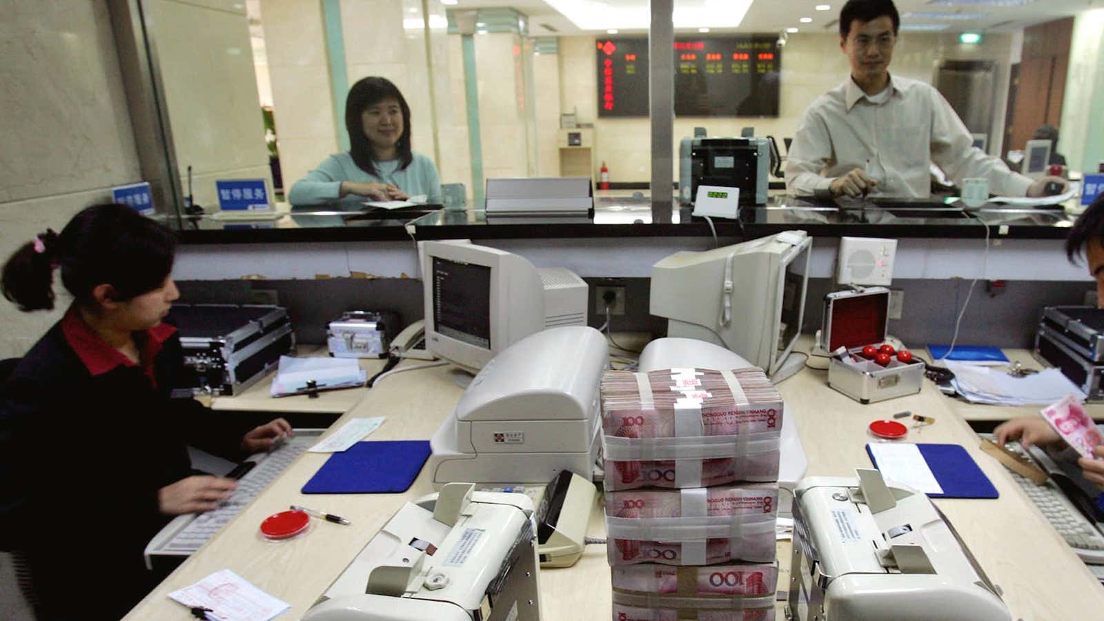Are Chinese banks using customers’ savings to bail out their own bad debts?
