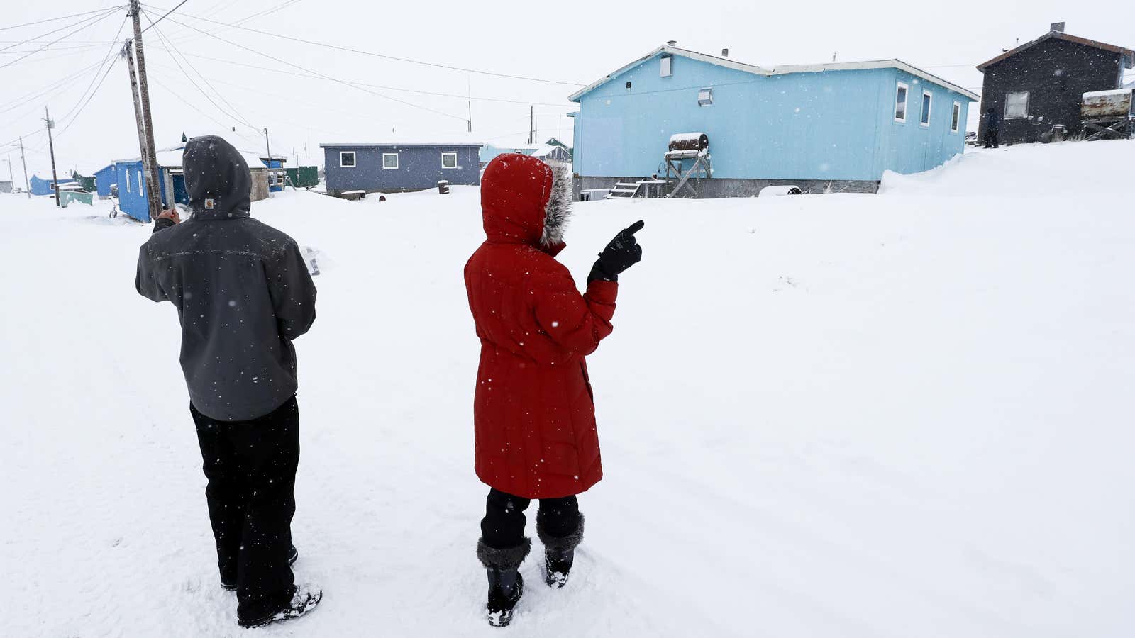 The census begins—earlier this week in Toksook Bay, Alaska.
