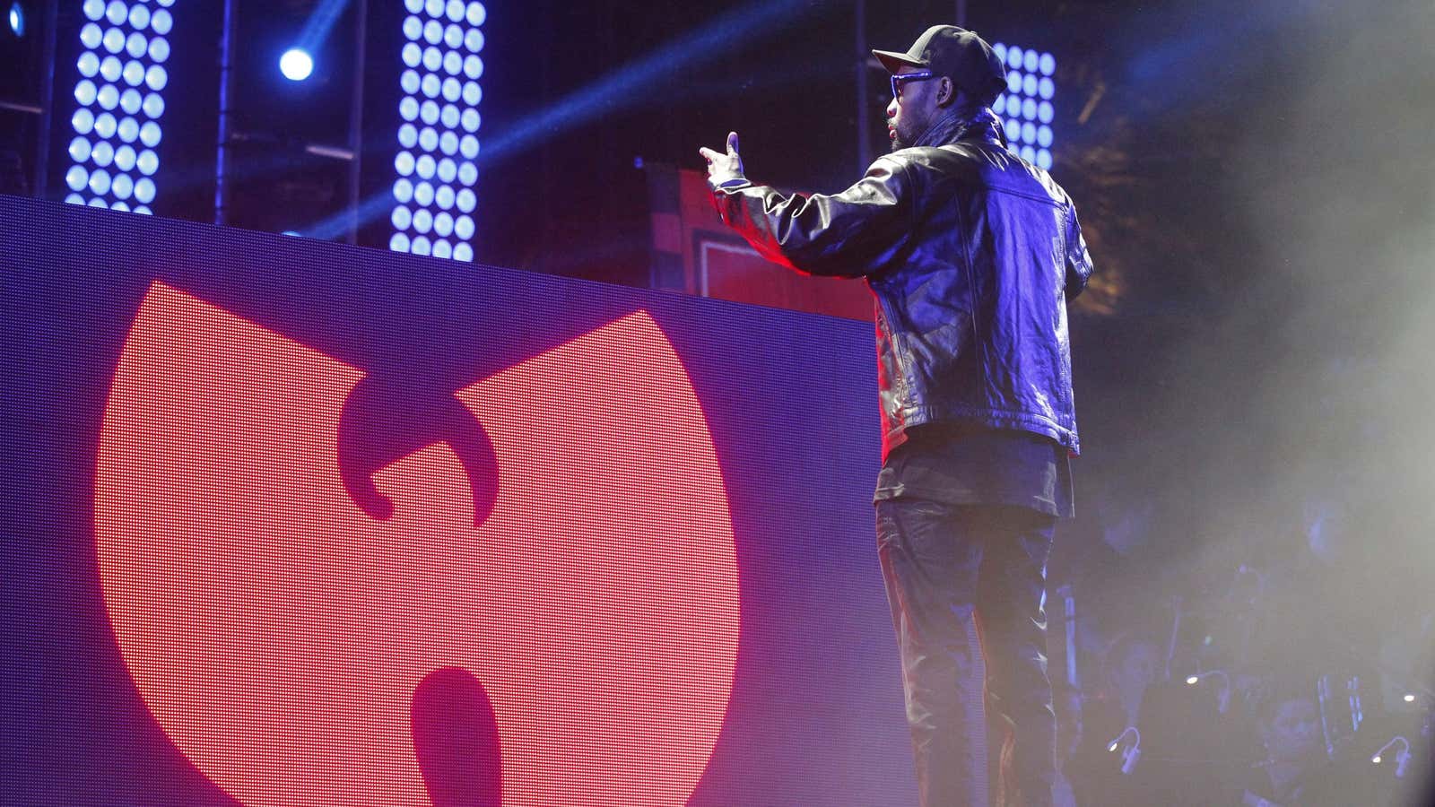 RZA of the Wu-Tang Clan at Coachella in 2013.