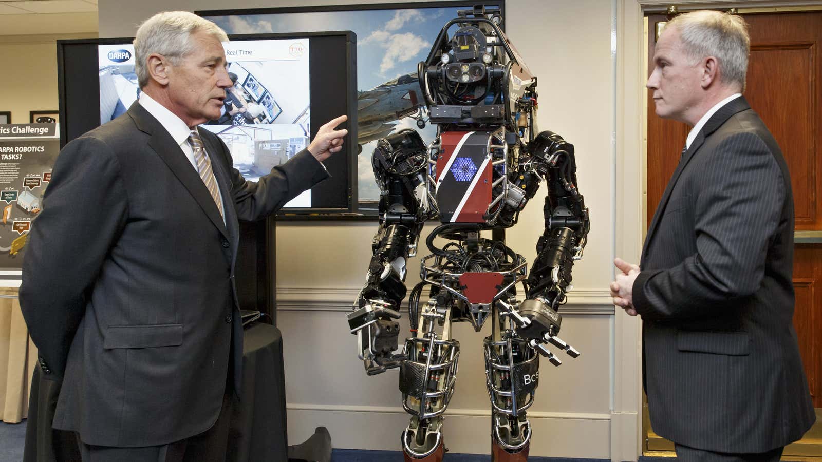 Robots, they’re just like us.