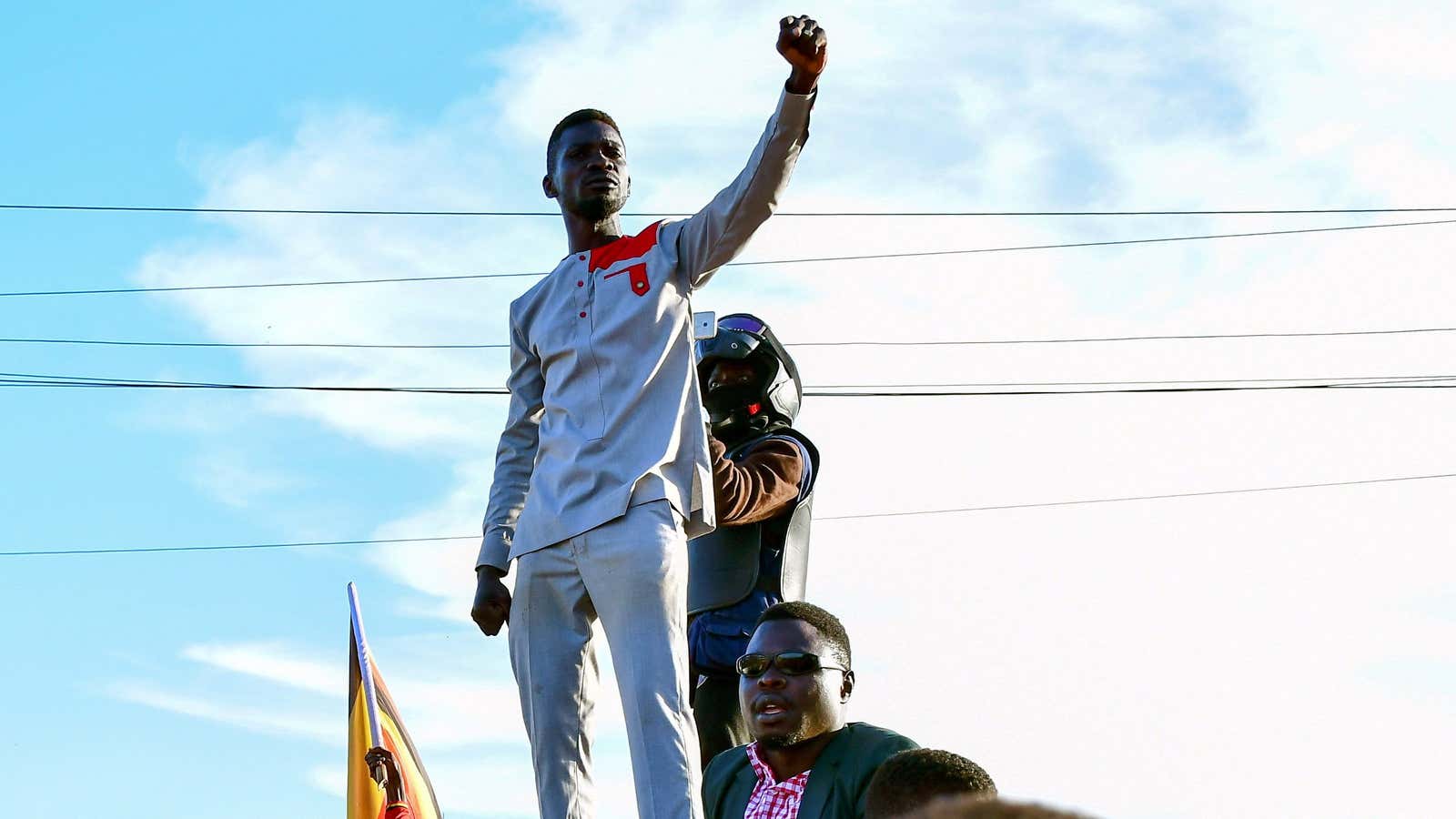 Ugandan pop star and presidential candidate Bobi Wine is hugely popular on YouTube channels the government wants shut.