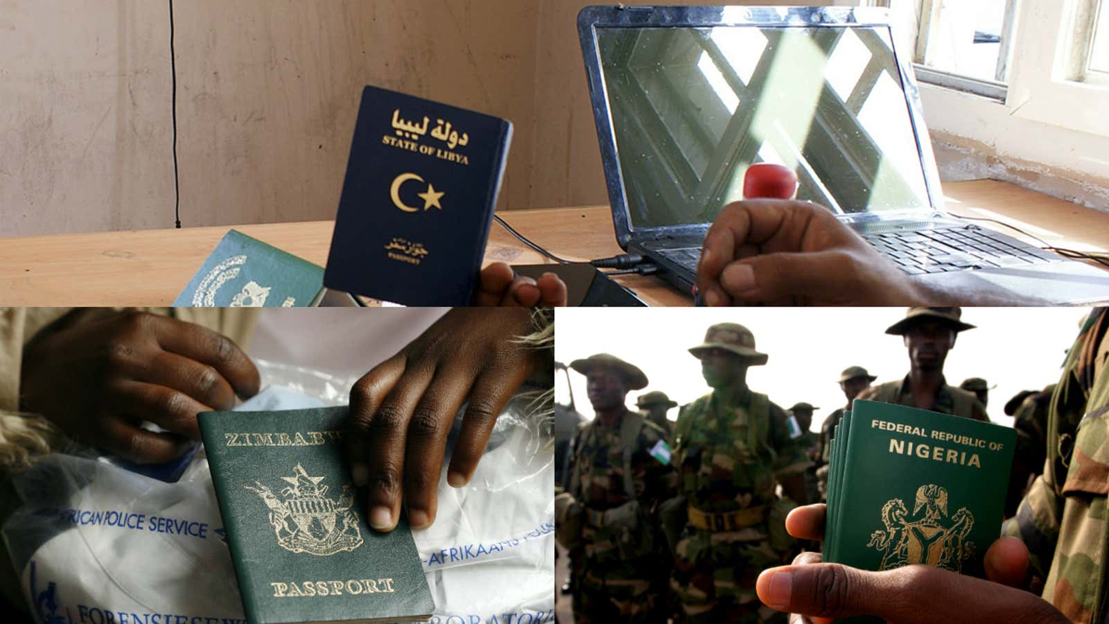 African passports don’t travel very far.