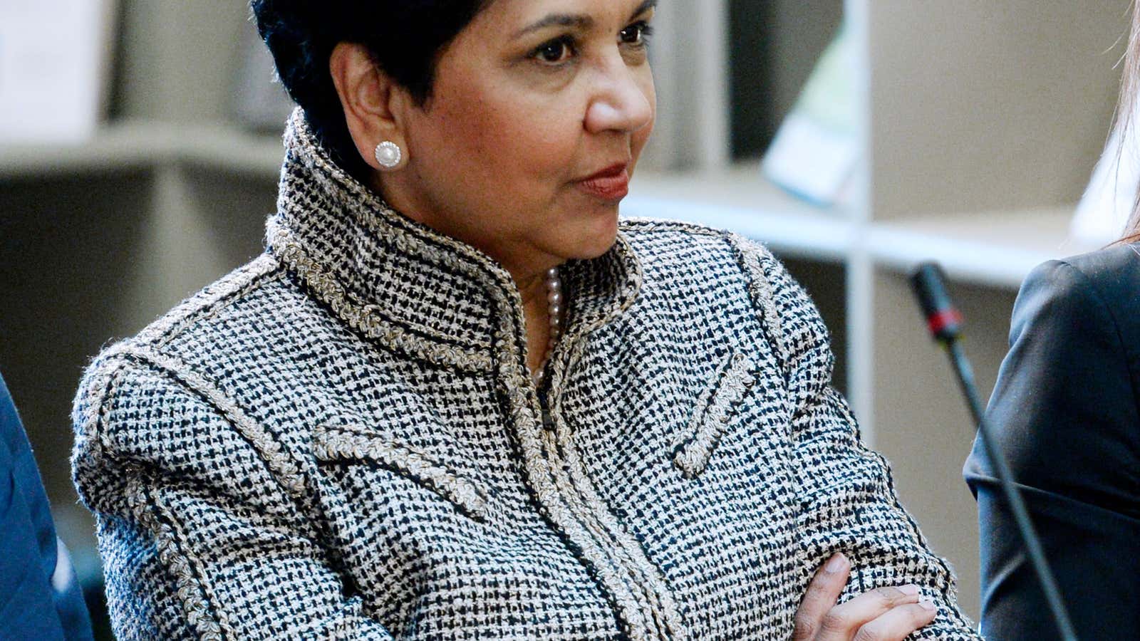 Advice to working mothers everywhere, from Indra Nooyi.