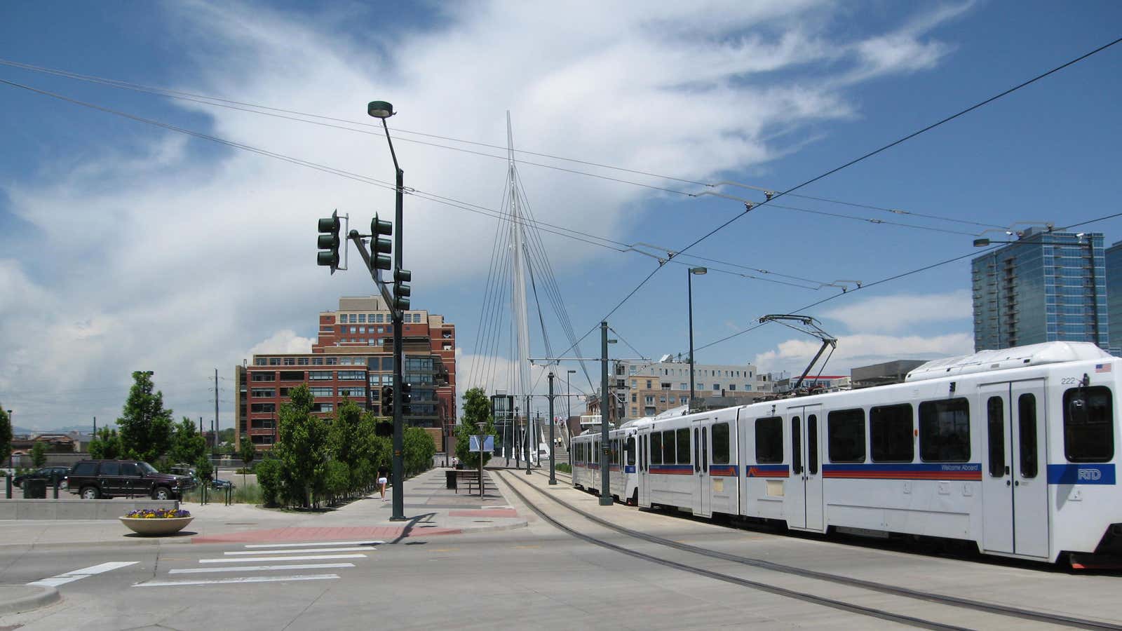 Denver’s light rail, a public-private partnership.