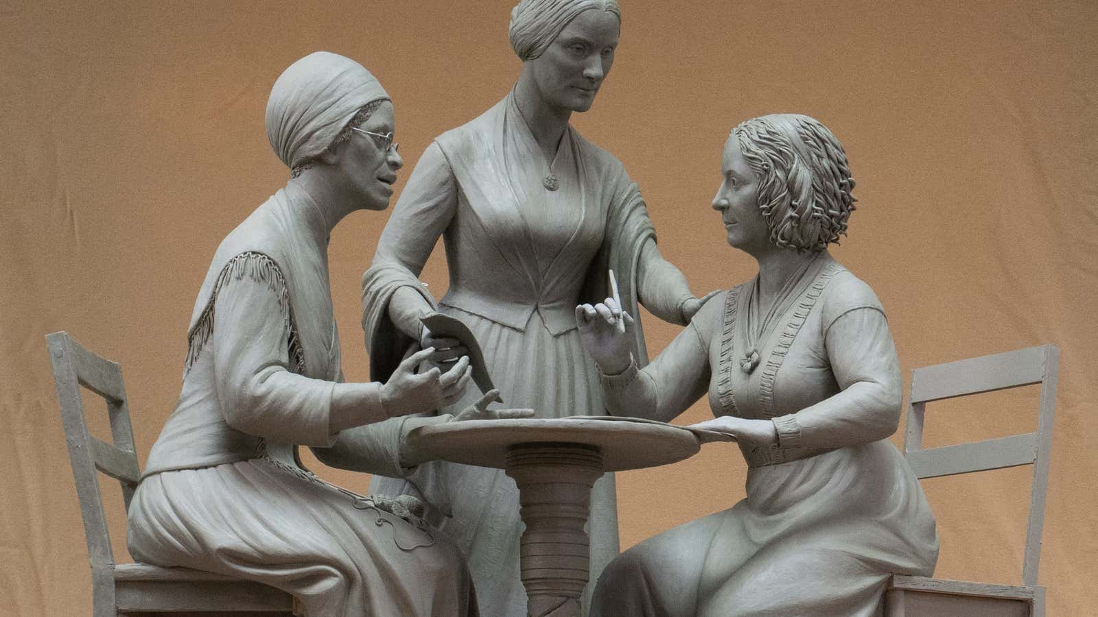 The US has fewer than 400 statues of women—but that’s changing