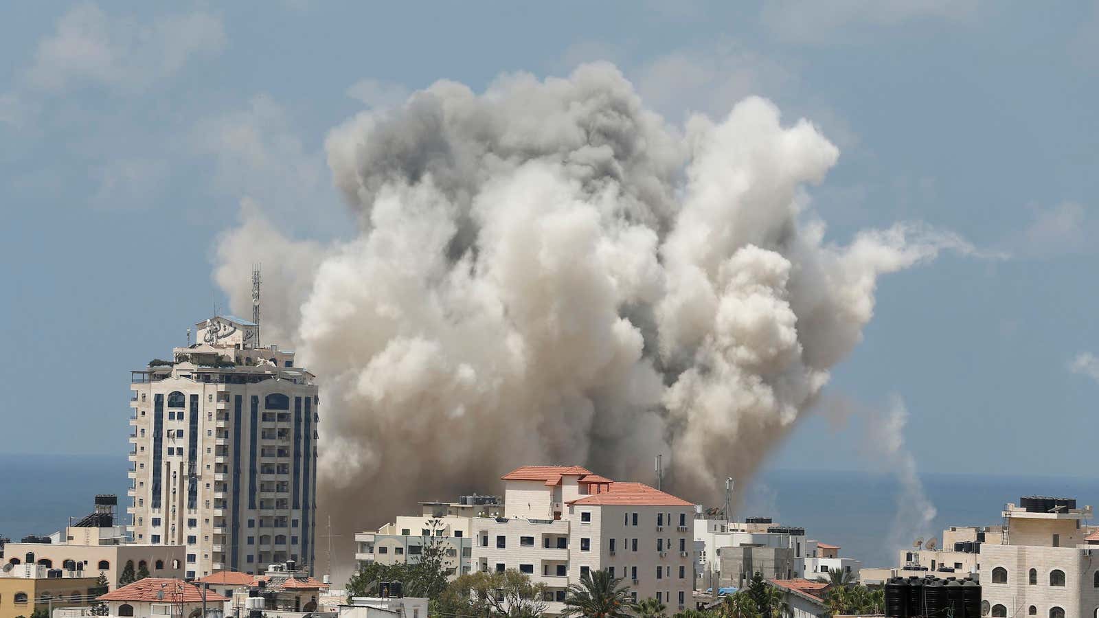 The Gaza conflict has raged since early July.