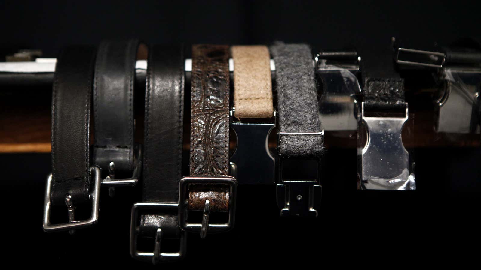 Belt sales are feeling the cinch during the pandemic.