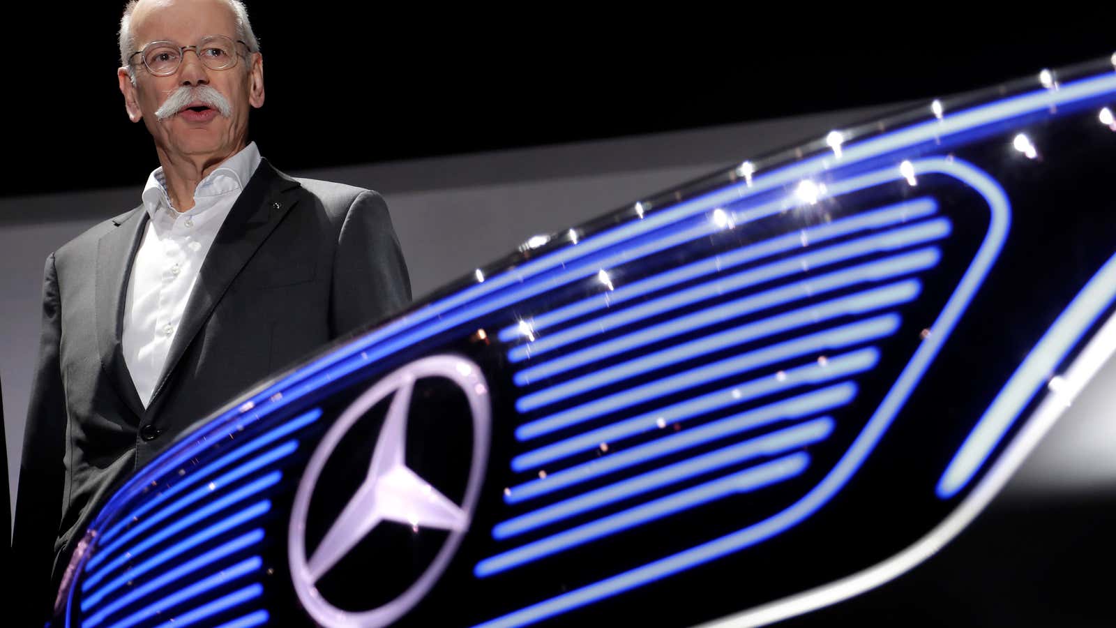 Daimler chief Dieter Zetsche gets ahead of an ongoing investigation