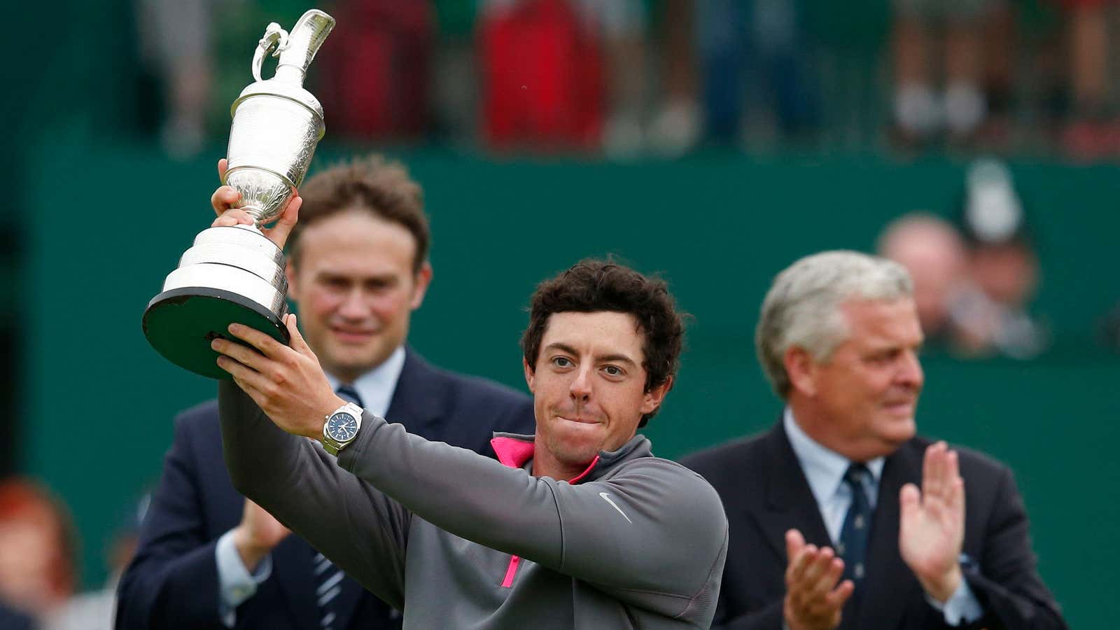 McIlroy has won all the majors in his first quarter century