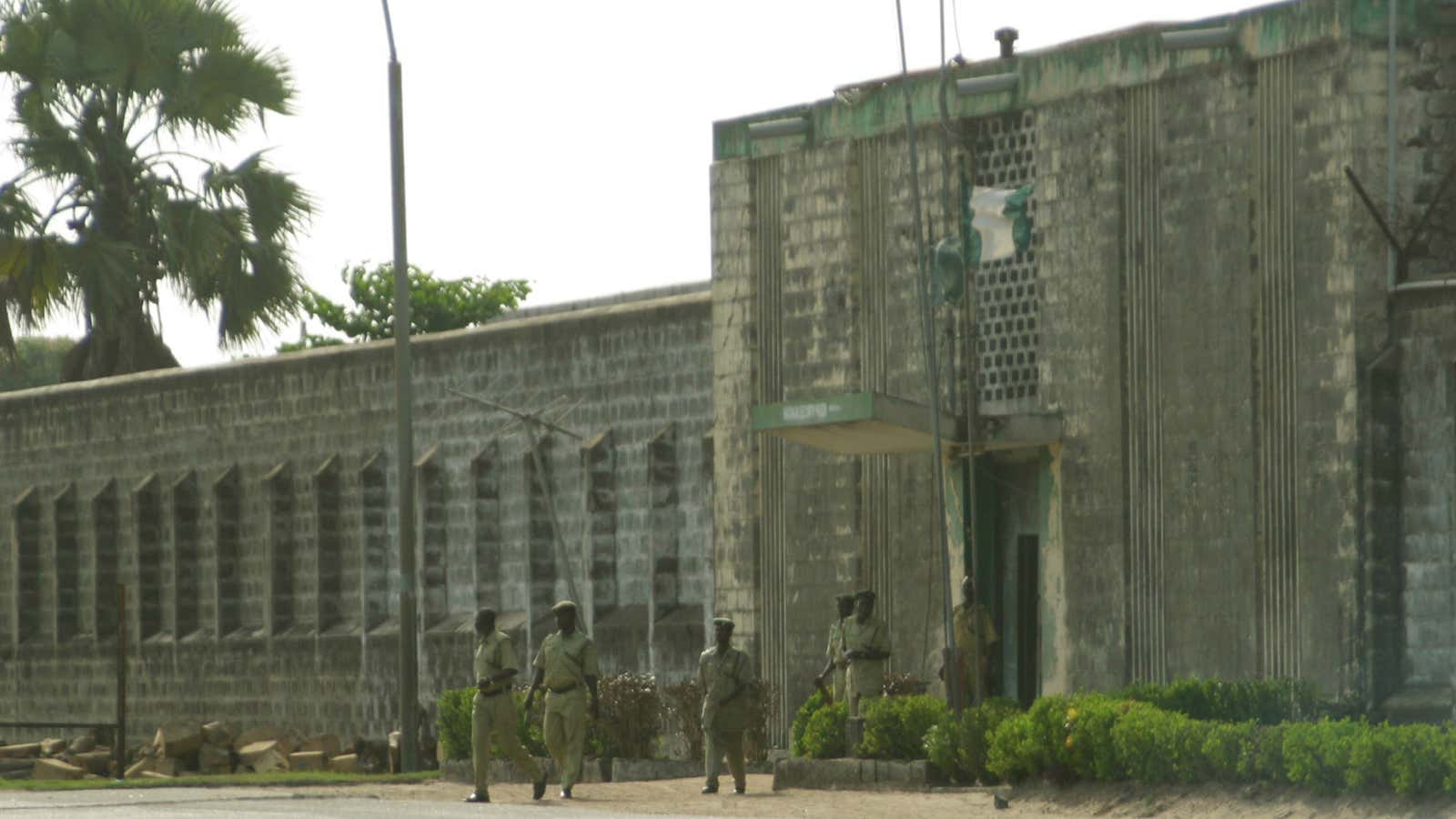 Nigeria’s Kirikiri maximum security prisons.