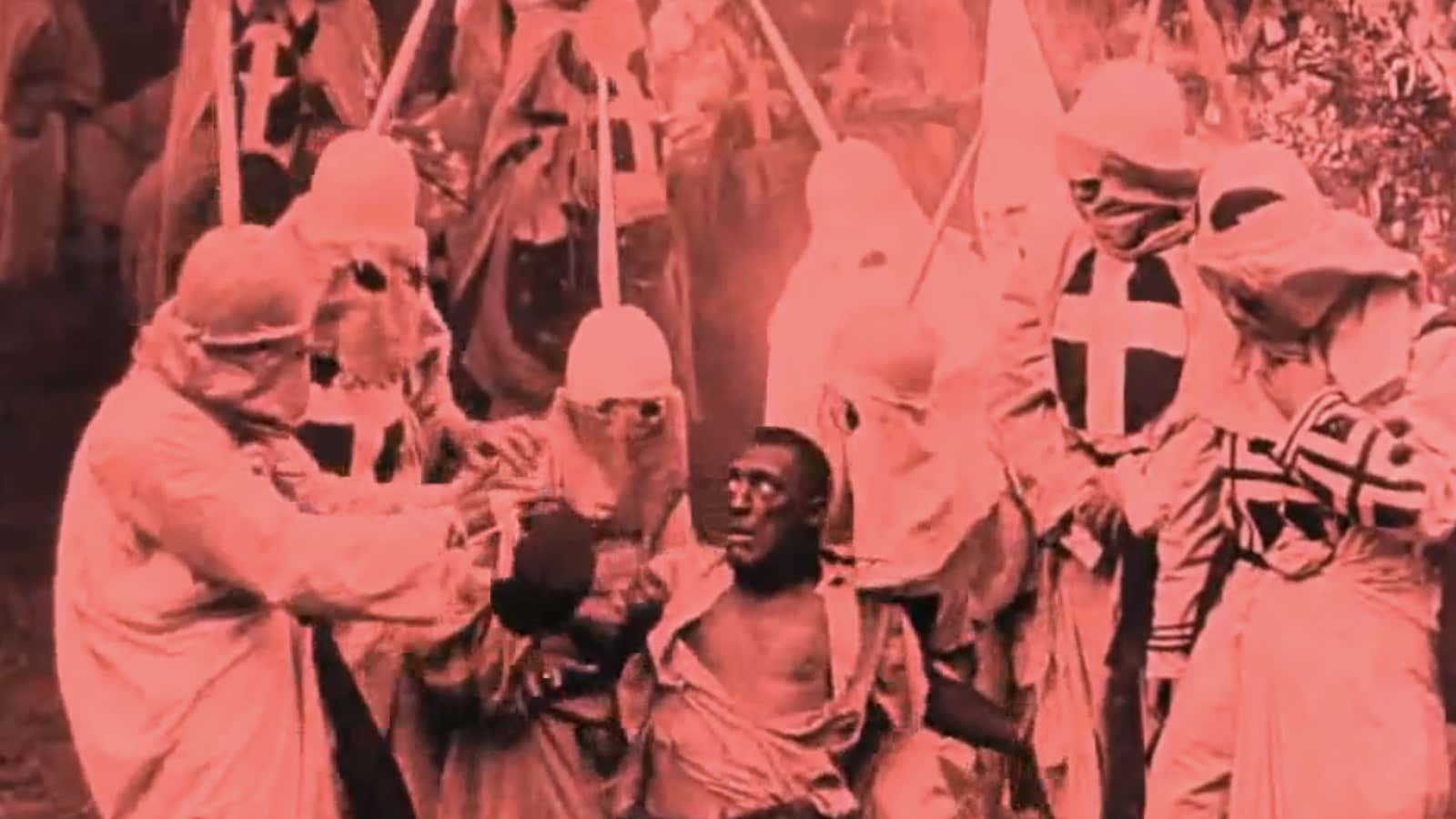 This incredibly racist film was the first movie ever to screen at the White House