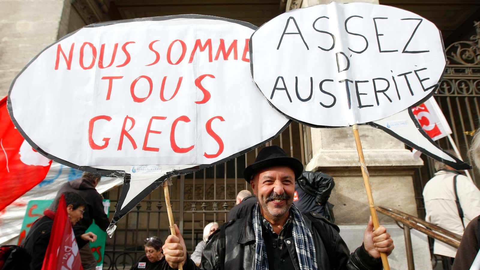“We are all Greeks.” Be careful what you wish for…