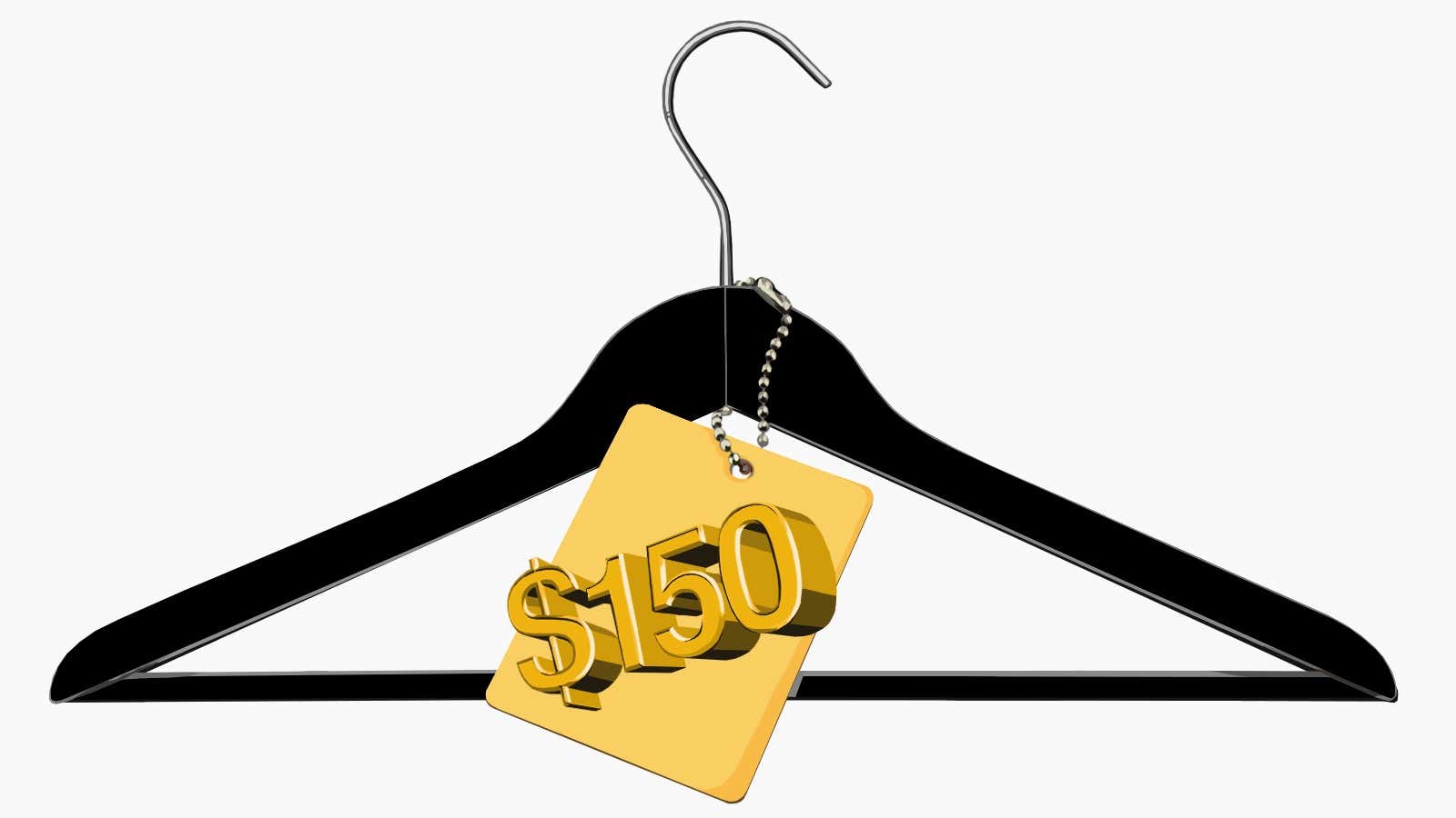 Your next item of clothing should be so expensive it hurts