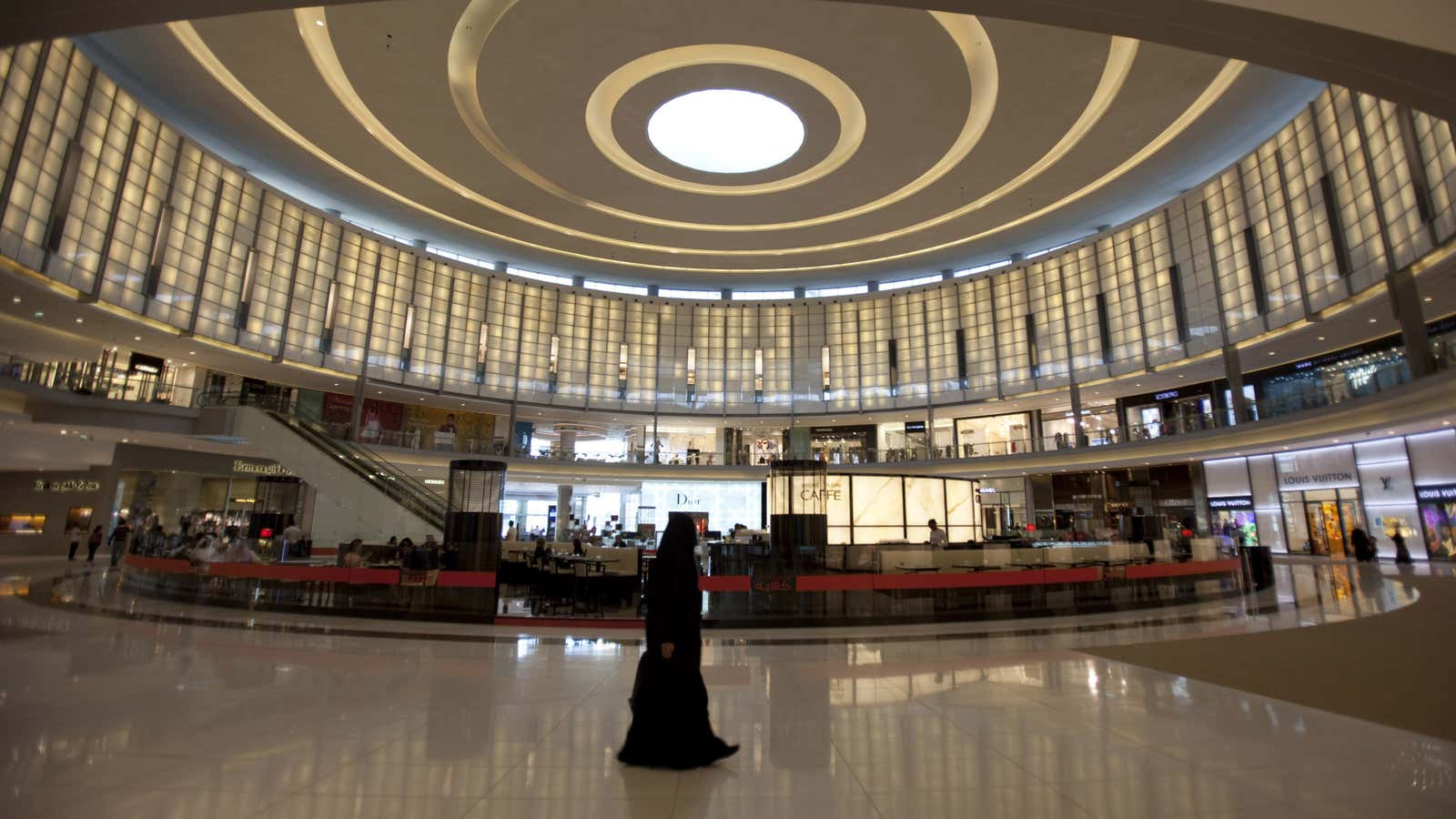 The mall that Alabbar built.