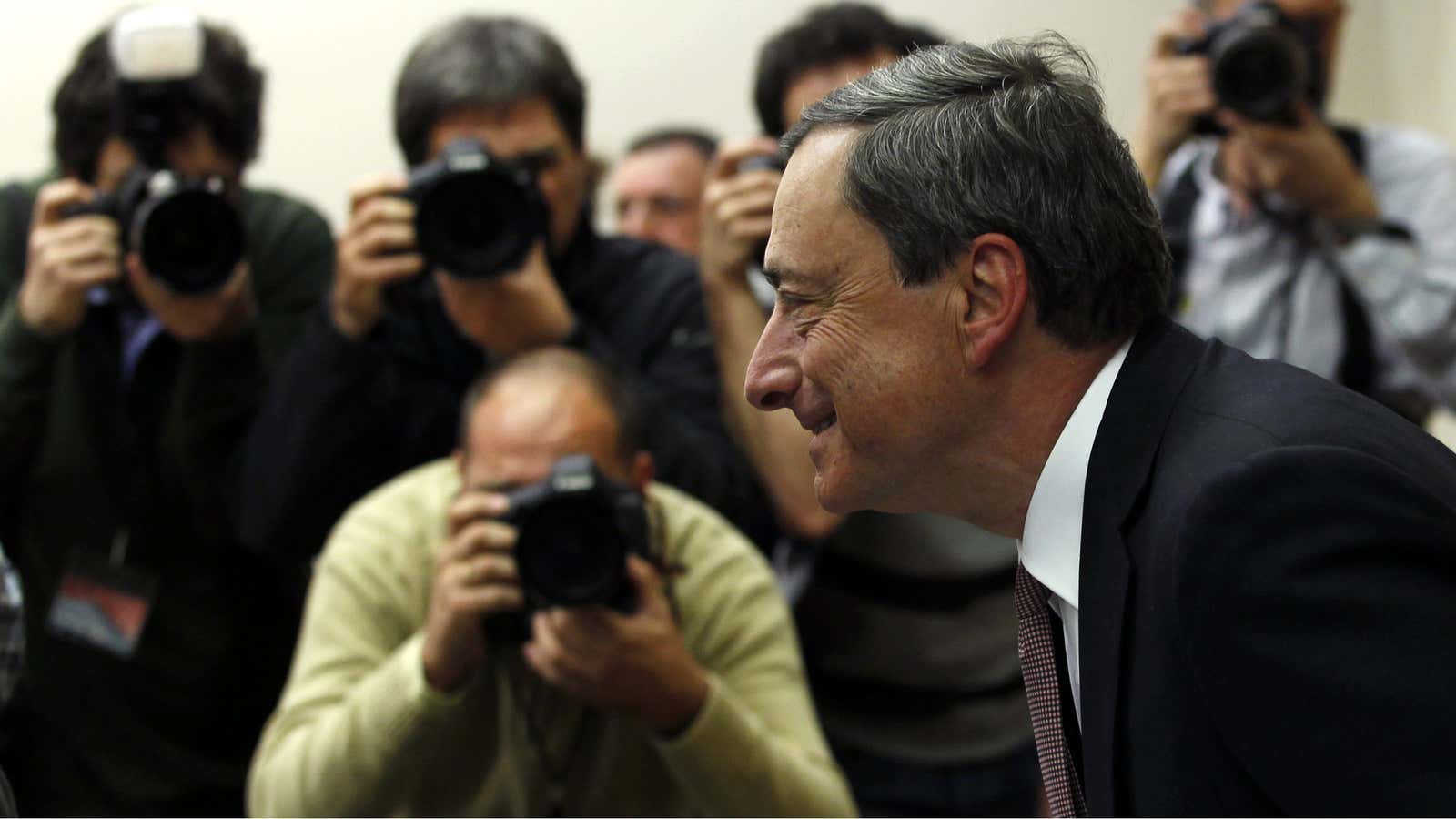 Everyone is watching to see whether Mario Draghi will reopen the monetary taps.