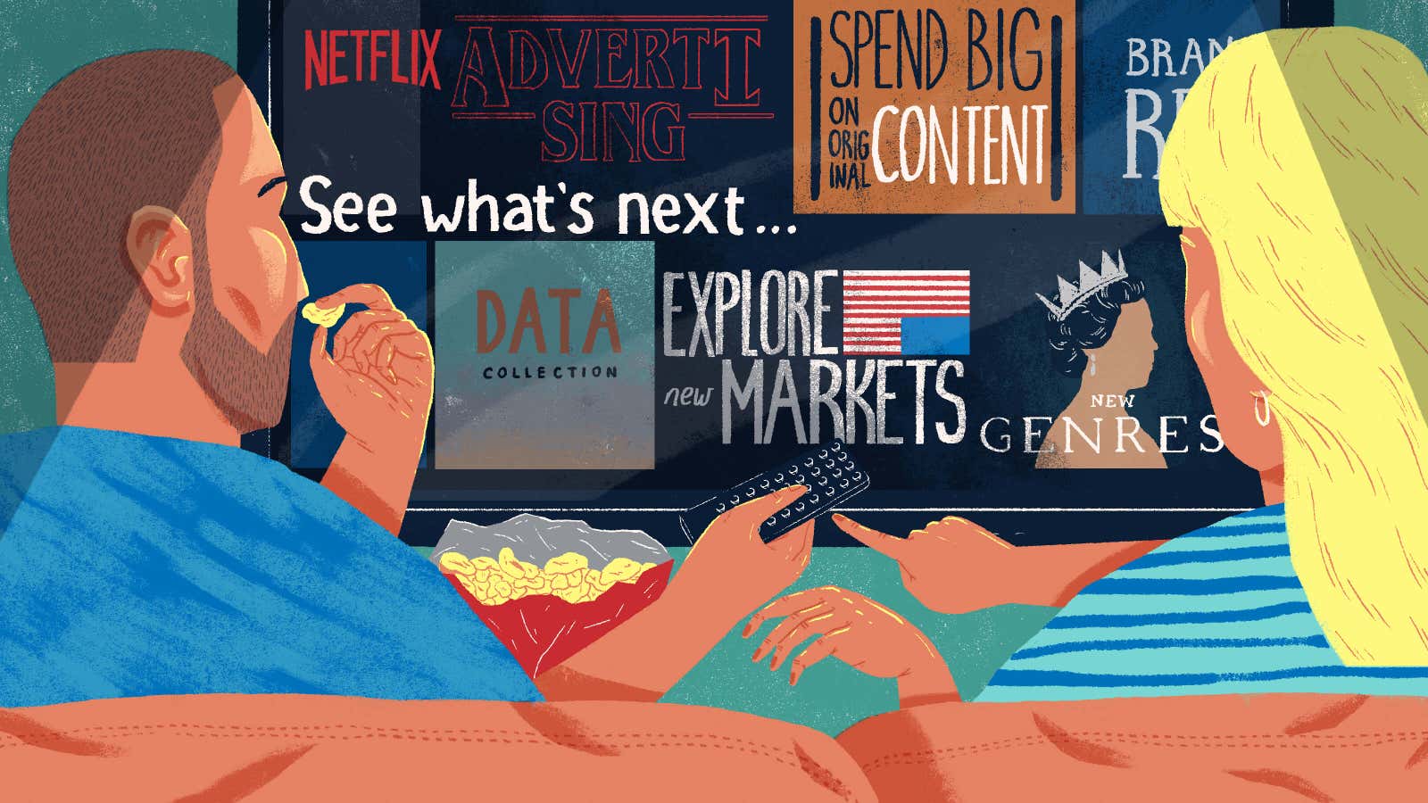 Netflix has no choice but to disrupt the entertainment business, again