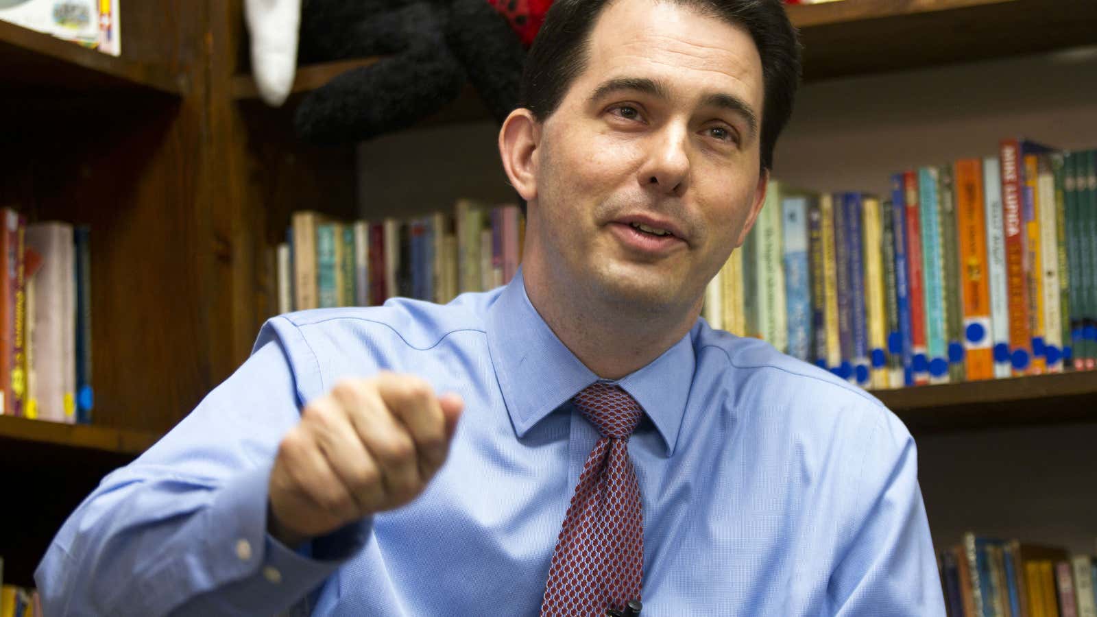 Wisconsin governor Scott Walker has renamed the area in his state where Foxconn will build a factory “Wisconn Valley.”