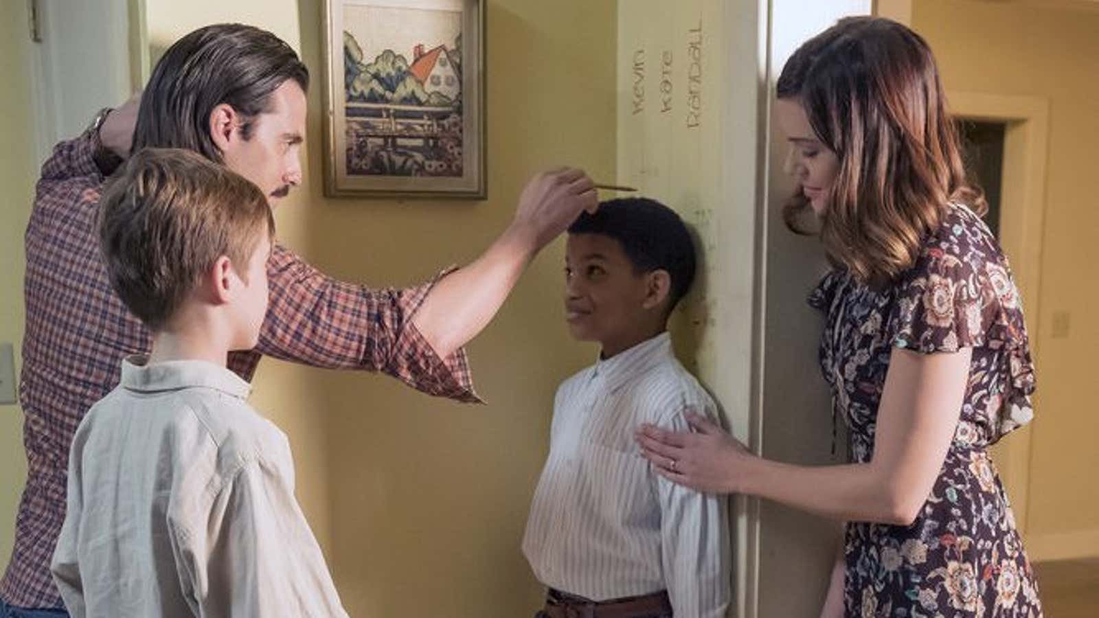 “This Is Us” employs a growth chart as a potent—and poignant—narrative device.