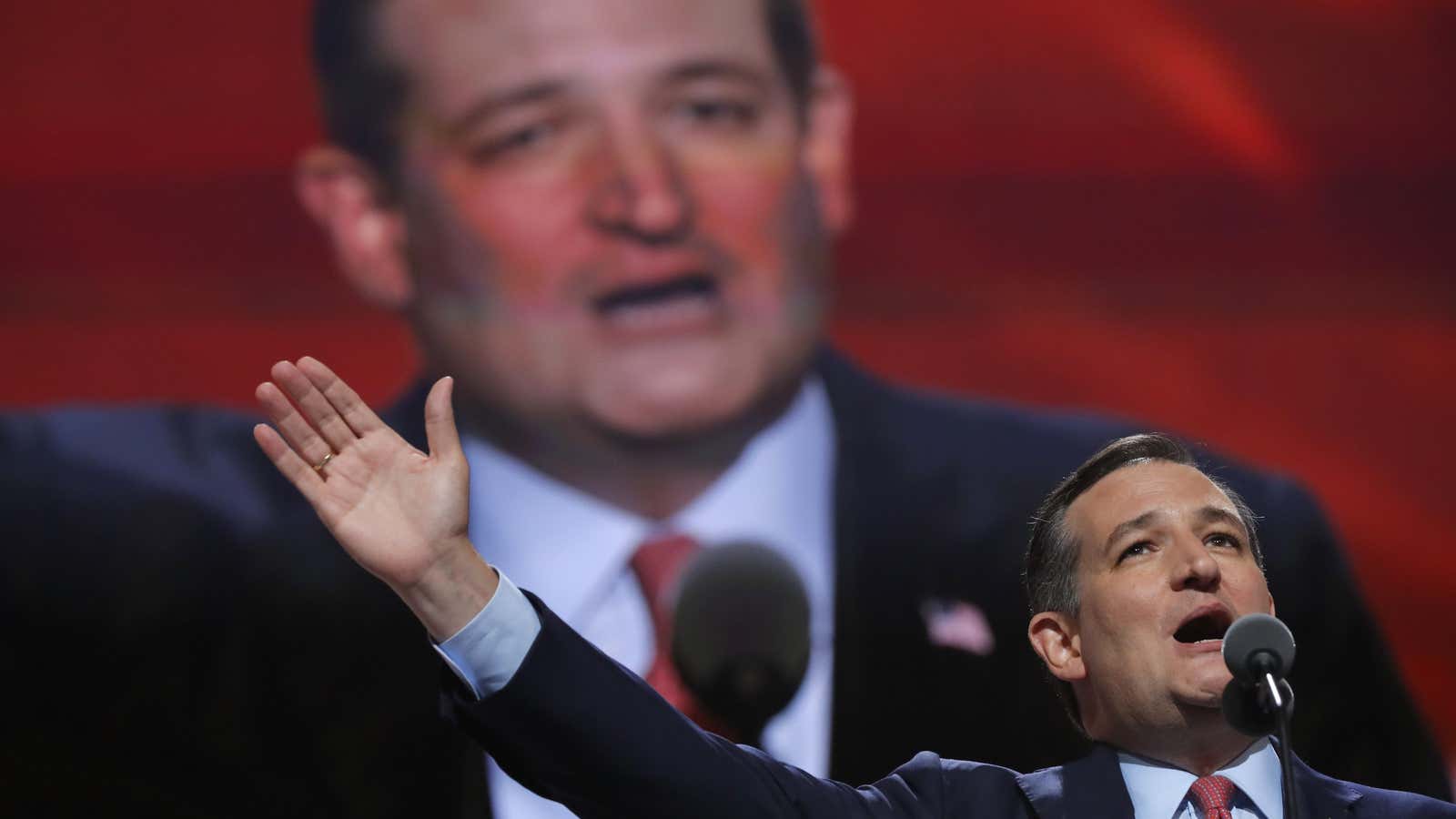 Ted Cruz started one way, but finished quite another.
