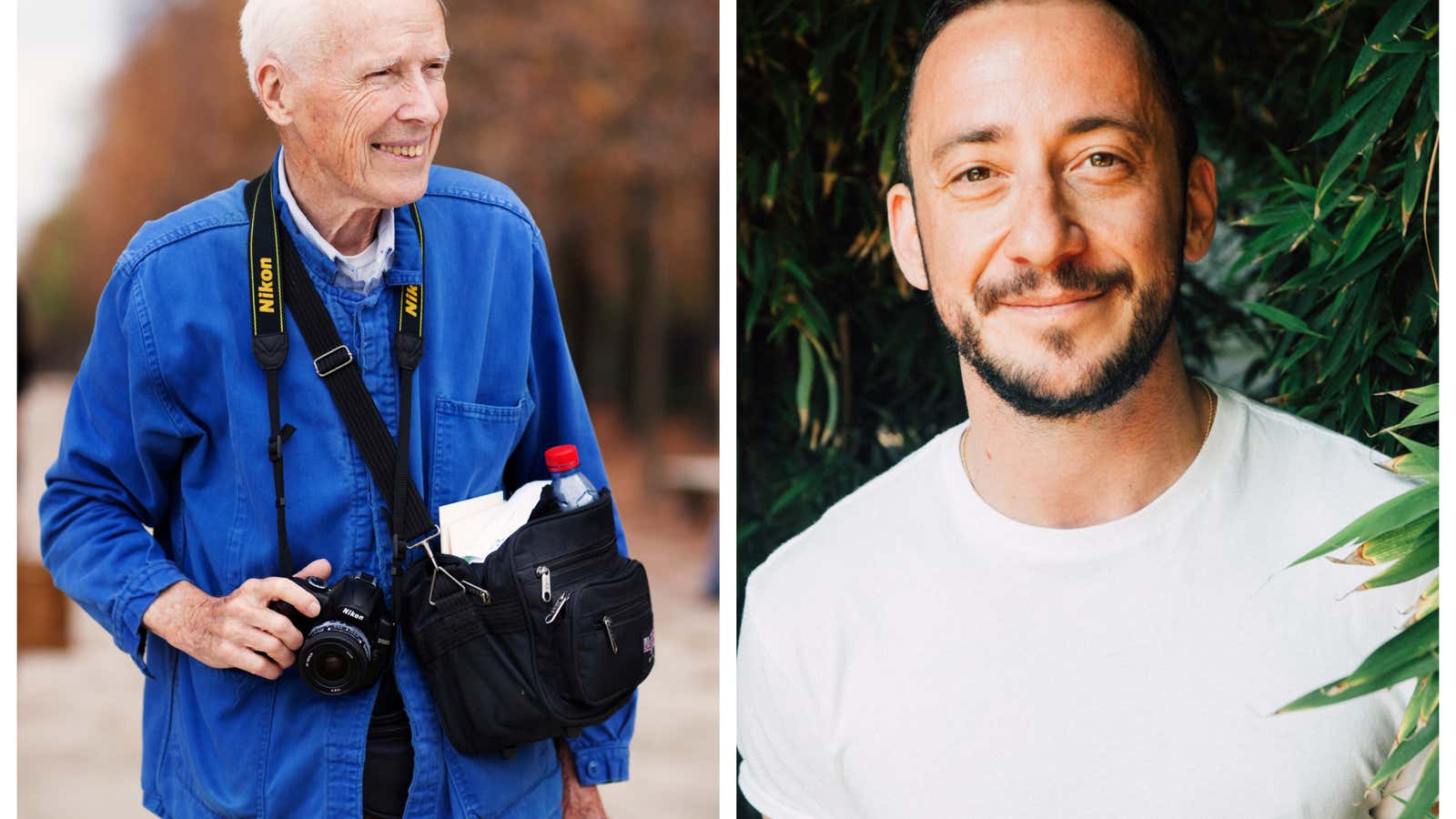 Bill Cunningham and Thomas Page McBee