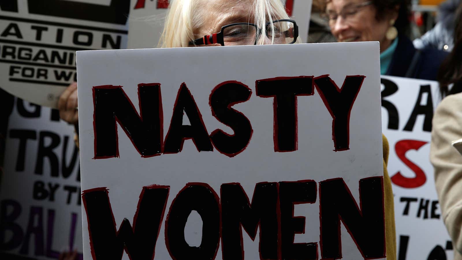 Nasty women march.