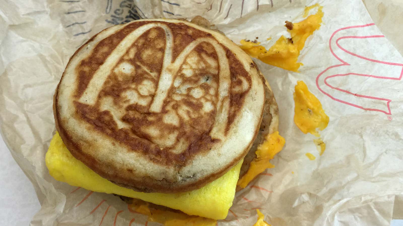 People are ordering Egg McMuffins as side items.