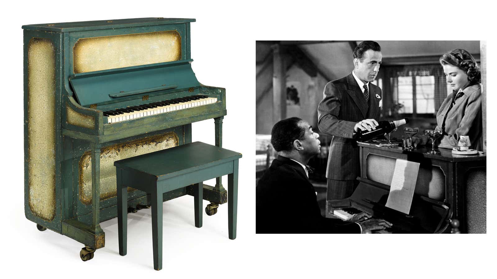 Sotheby’s expects to fetch up to $1.2 million for Casablanca piano