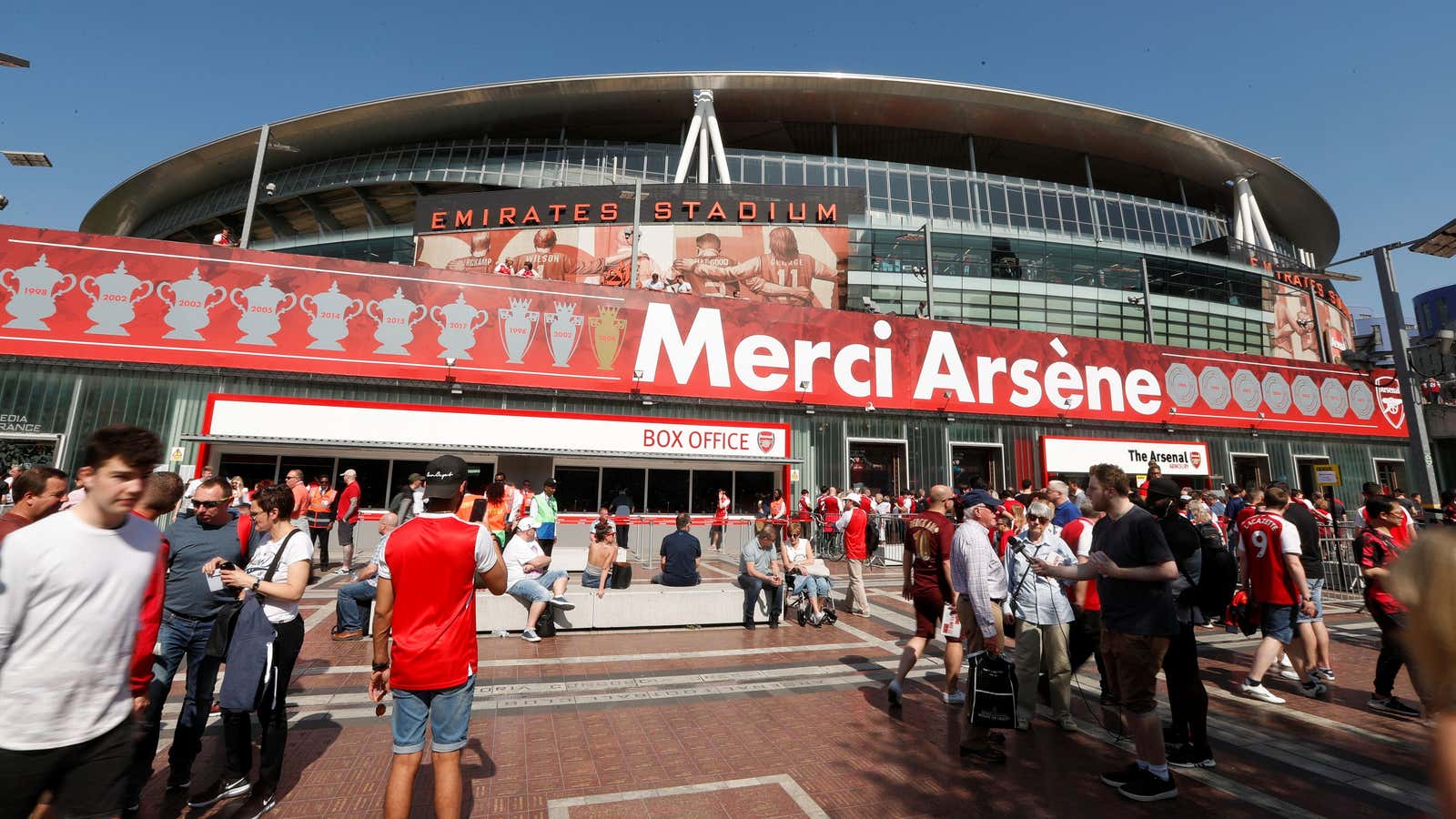 Arsenal’s Emirates Stadium, London