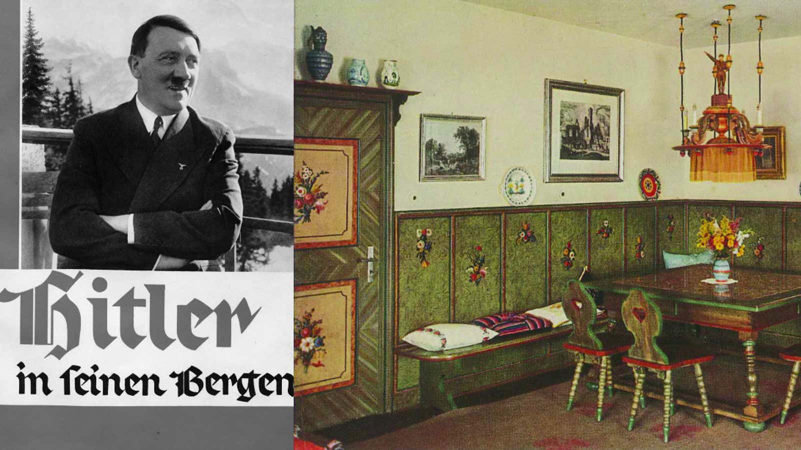 Interior design junkie Adolf Hitler invented the modern politician’s at-home interview