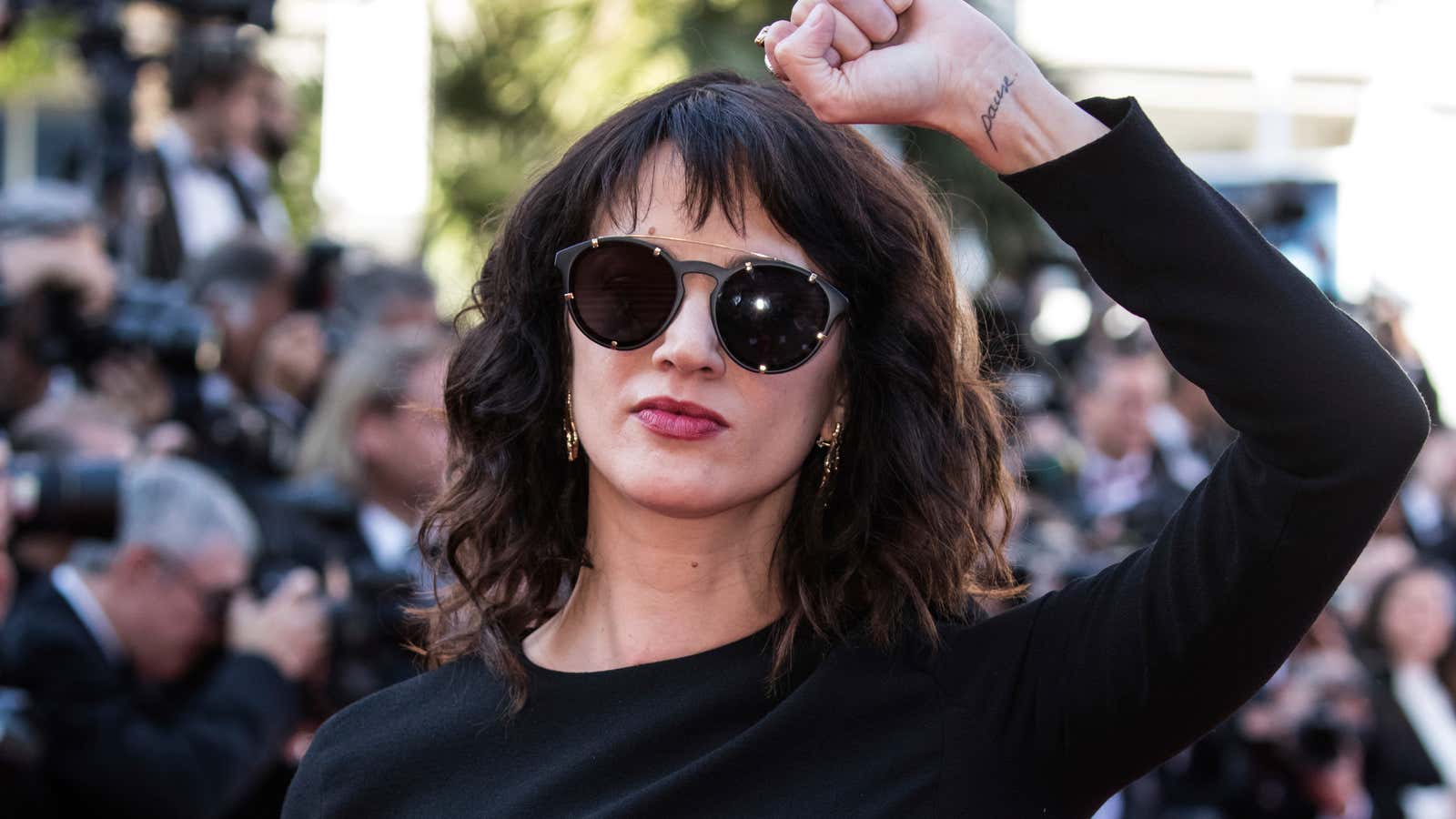 Argento is accused of the crime she has raised awareness of.