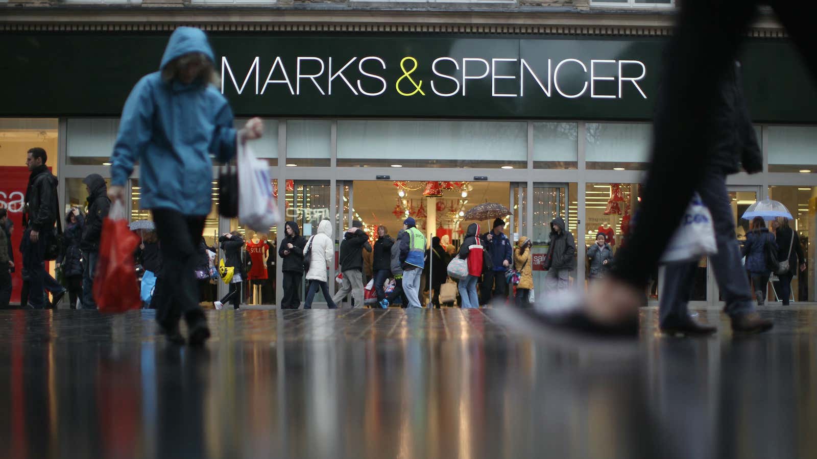 M&amp;S needs more foot traffic.
