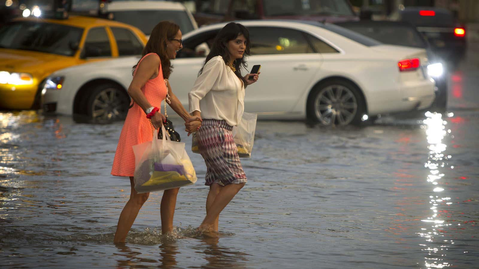 Climate change-induced flooding is bound to change Florida’s coastline.