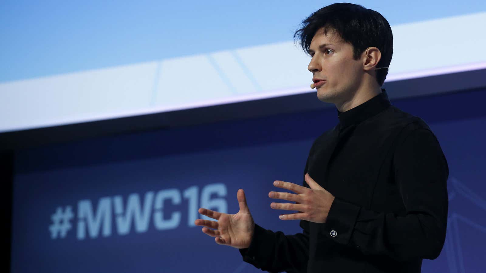 Pavel Durov, founder and CEO of Telegram.