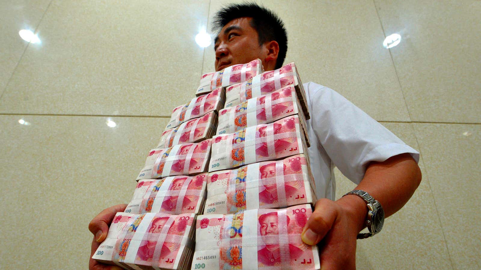 China is taking its currency global.