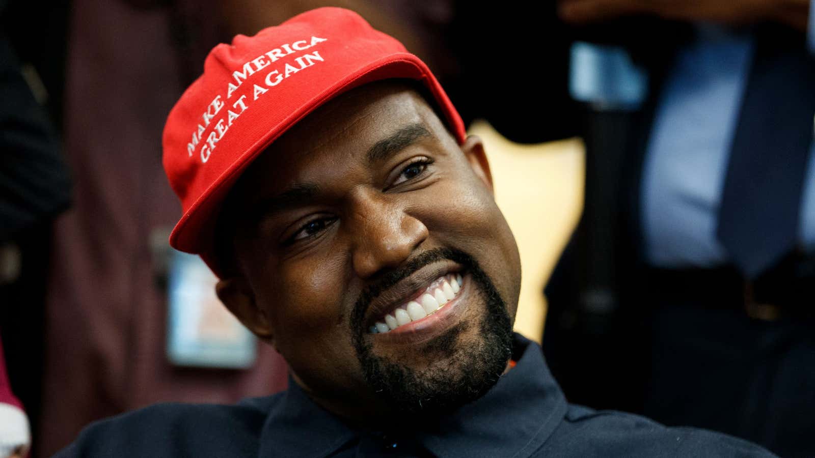 Ye seems to be designing political merch now, too.