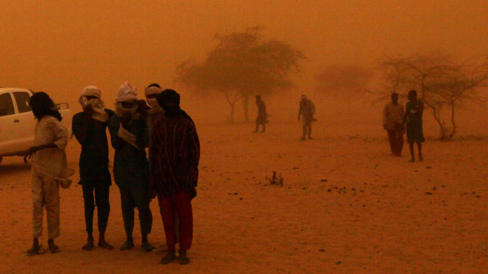 Desertification is a real problem in sub-Saharan Africa.