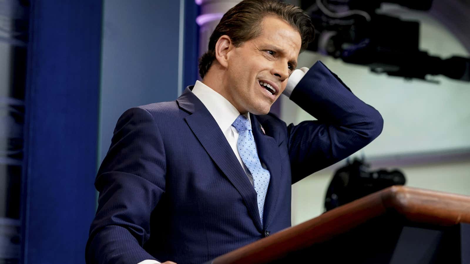 Anthony Scaramucci lasted  only ten days.