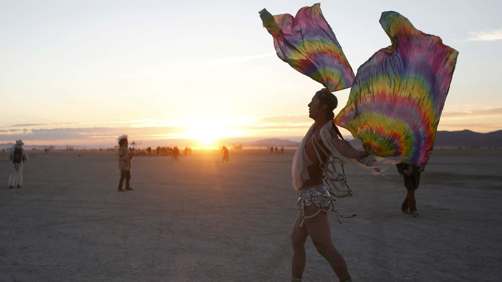 Perhaps daily life should be a bit more like Burning Man?