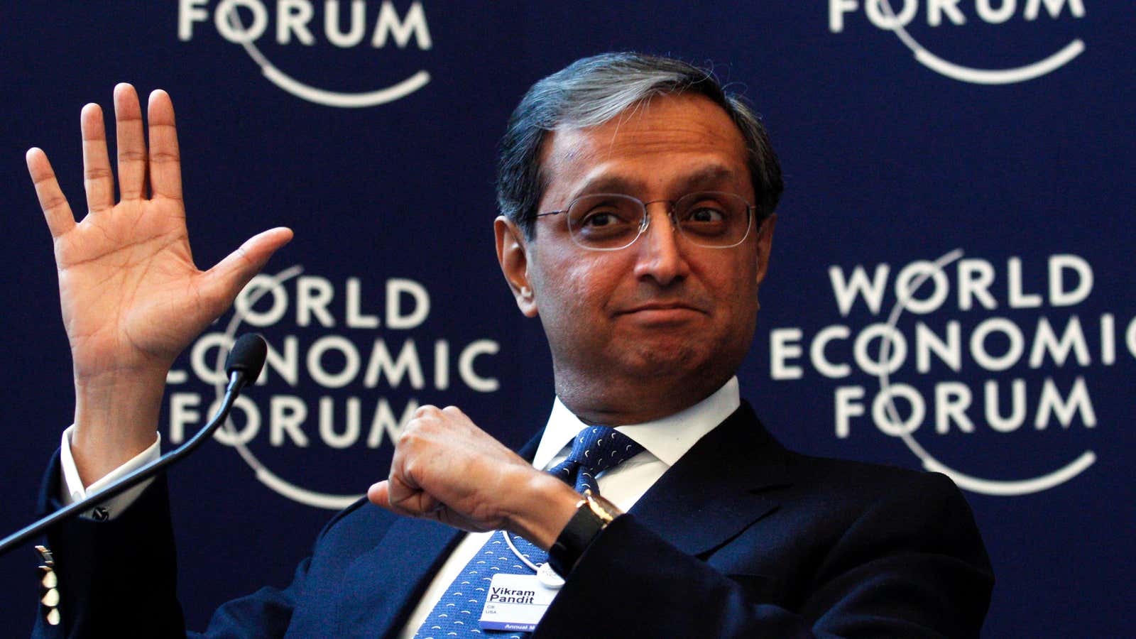 Vikram Pandit, ready to invest in lending now.
