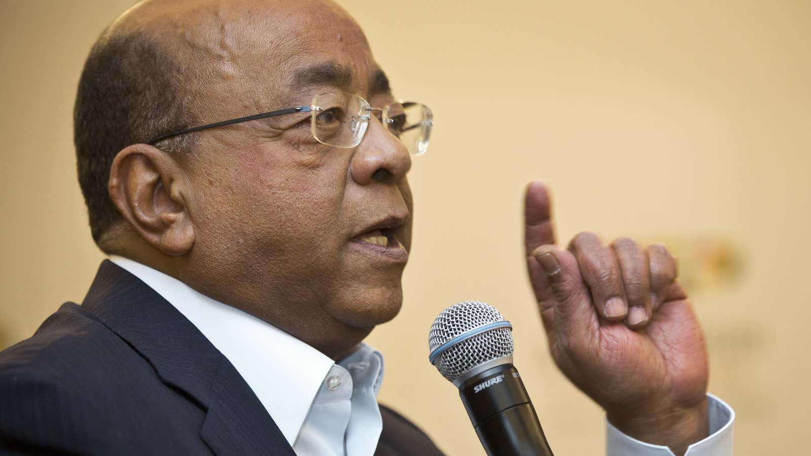 Mo Ibrahim, Chairman and Founder of the Mo Ibrahim Foundation.