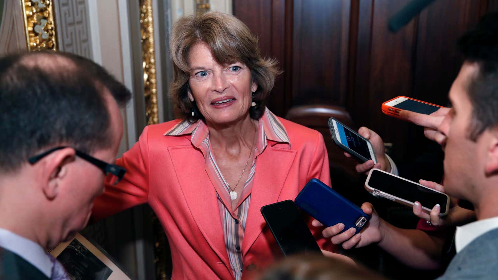 Lisa Murkowski was the only Republican senator to vote against the confirmation.