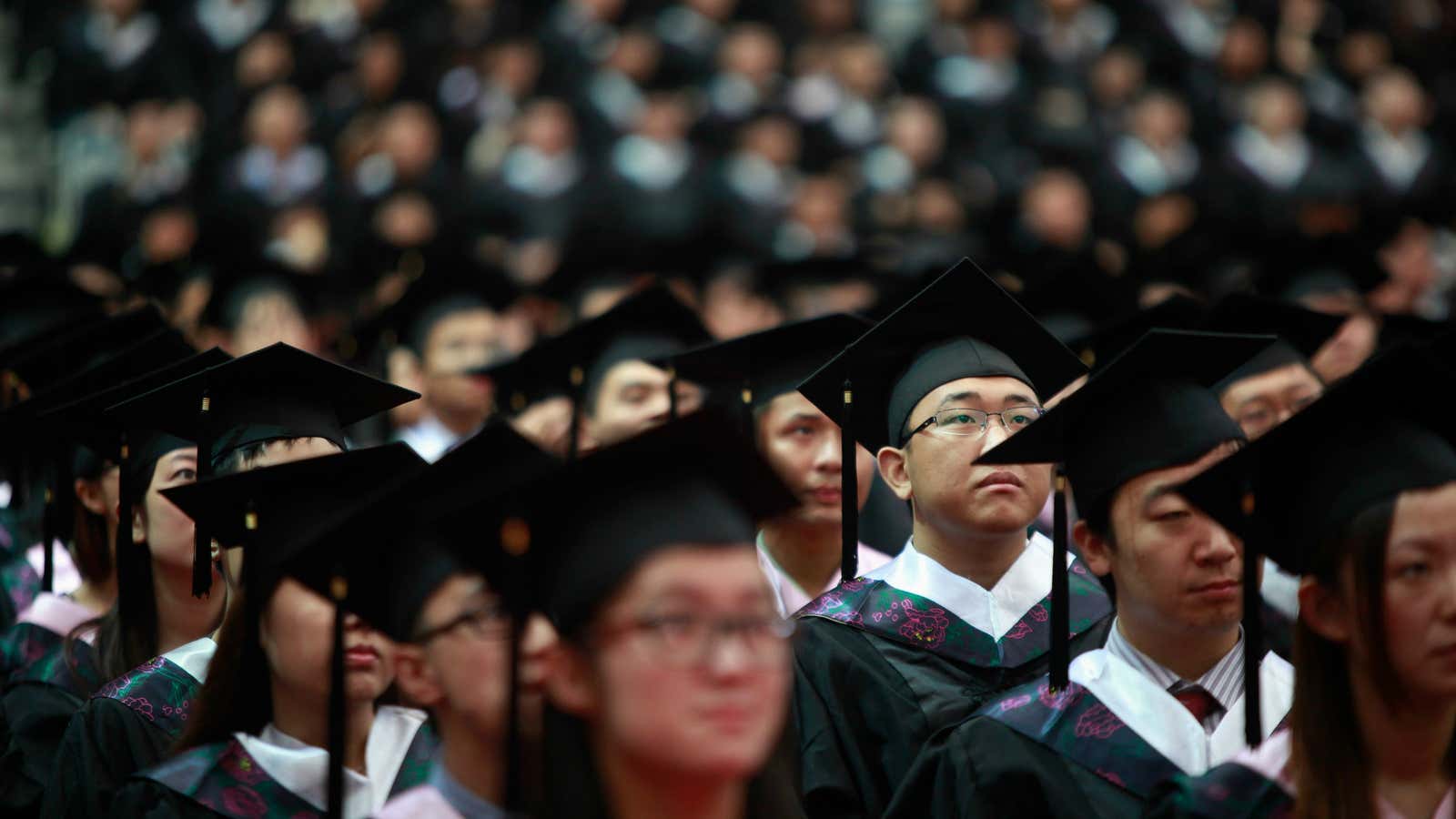 By now, China has more college graduates than the US.