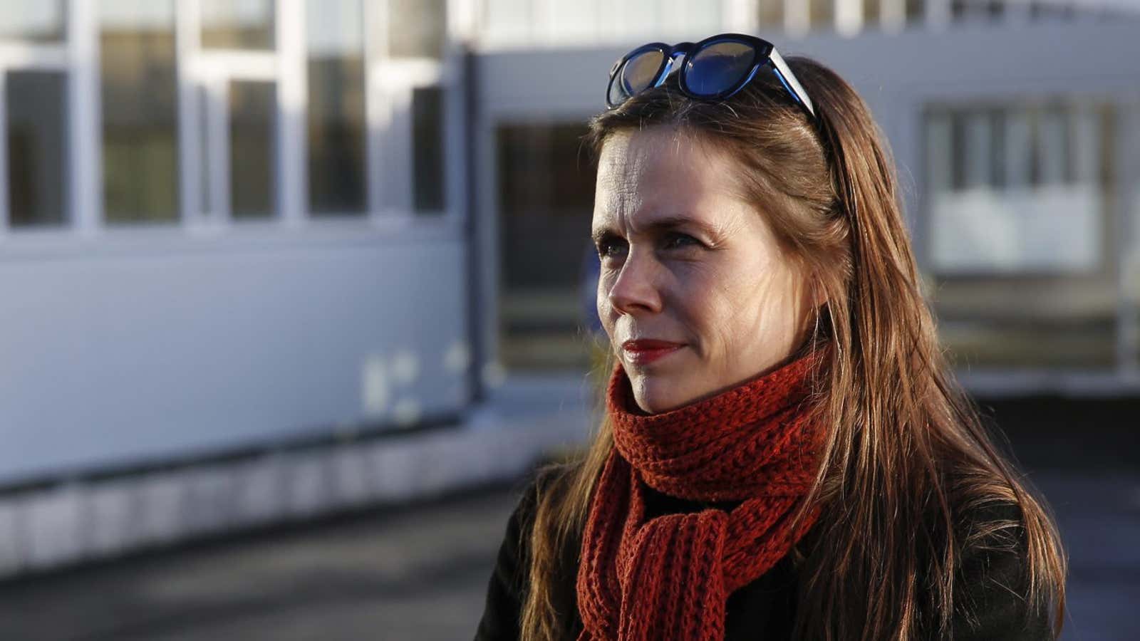 Iceland prime minister Katrin Jakobsdottir is leading by example.